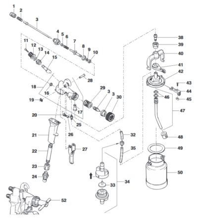 Ersatzteile Und Bauzeichnung Der Wagner FineCoat 9500 Airless Discounter